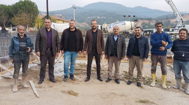 AK PARTİ İLÇE BAŞKANI SERKAN BAŞ;" SÖZ DEĞİL, İŞ ÜRETİYORUZ"