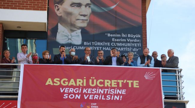 CHP’DEN ÇAĞRI: “ASGARİ ÜCRETTEN VERGİ KALDIRILSIN”