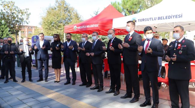 TURGUTLU’DA ATATÜRK VE SİLAH ARKADAŞLARI İÇİN MEVLİD-İ ŞERİF OKUNDU