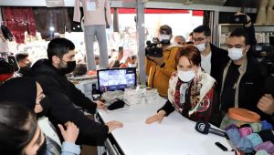 MERAL AKŞENER TURGUTLU’YU ZİYARET ETTİ