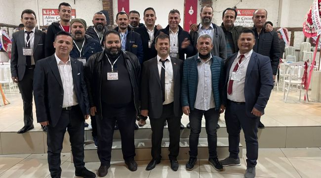 LOKANTACILAR'DA MEHMET AKKOYUN YENİDEN BAŞKAN SEÇİLDİ