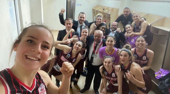 KADIN BASKETBOL TAKIMI BODRUM DEPLASMANINDA