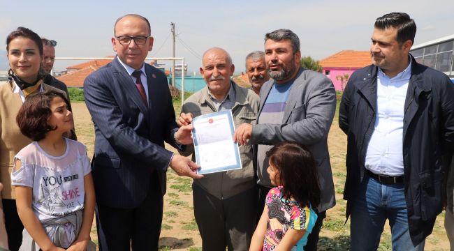 TURGUTLU BELEDİYESİNDEN BİR KAMULAŞTIRMA DAHA