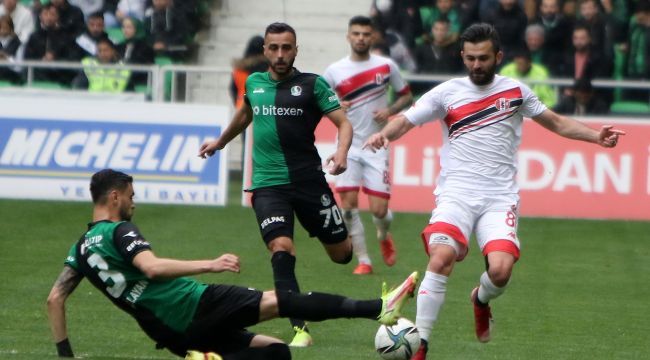 TURGUTLUSPOR SAKARYA’DAN ELİ BOŞ DÖNDÜ