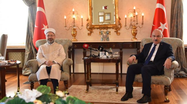 DİYANET İŞLERİ BAŞKANI ERBAŞ, MANİSA’DA