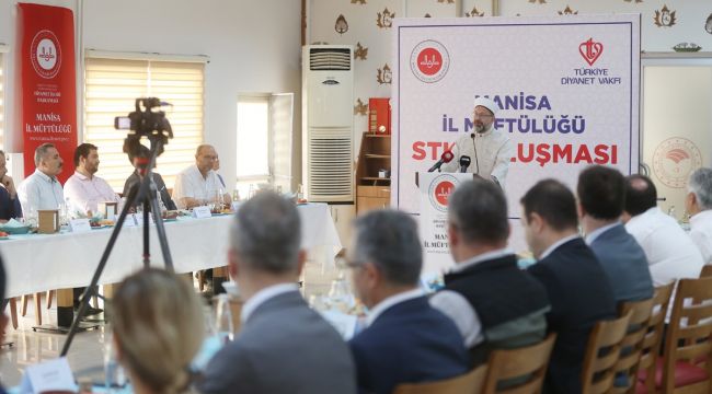 ERBAŞ MANİSA’DA STK TEMSİLCİLERİ İLE BİR ARAYA GELDİ