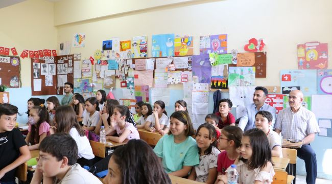 MANİSA’DA MİNİKLERE SU TASARRUFU EĞİTİMİ VERİLDİ