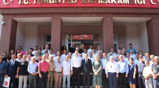 KAYMAKAM ALİ YILMAZ TURGUTLU’YA VEDA ETTİ
