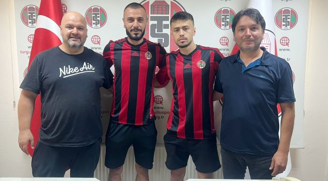 Levent Aktuğ ve Emirhan Gürler Turgutluspor’da