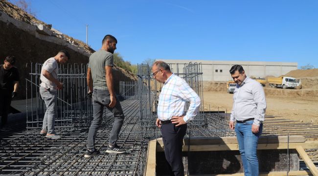 Başkan Çetin Akın çalışmaların son durumunu inceledi 