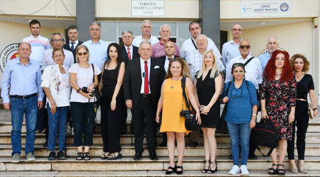 Ege Medya Platformu üyelerinden Turgutlu’ya ziyaret