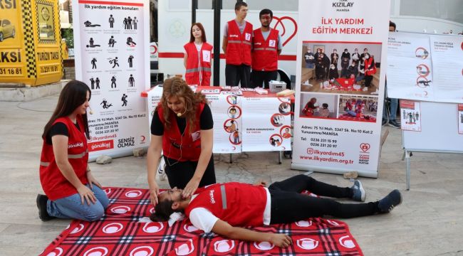 Kızılay'dan "10 Eylül Dünya İlk Yardım Günü" etkinliği