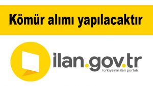 Kömür alımı yapılacaktır