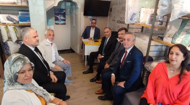 MHP’li Akçay’dan Eski İlçe Başkanına Sürpriz Ziyaret