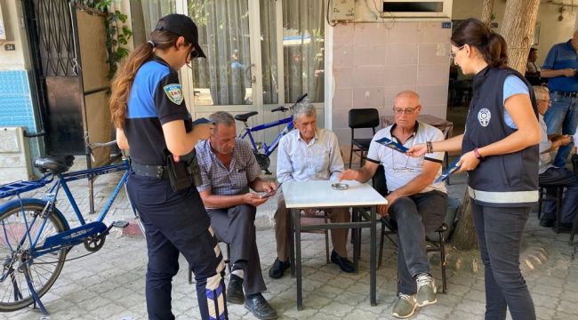 Turgutlu’da “Kadına El Kal-Ka-Maz” projesi hakkında bilgilendirme yapıldı