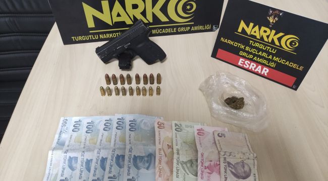 TURGUTLU’DA UYUŞTURUCU MADDE SATTIĞI TESPİT EDİLEN ŞAHIS TUTUKLANDI