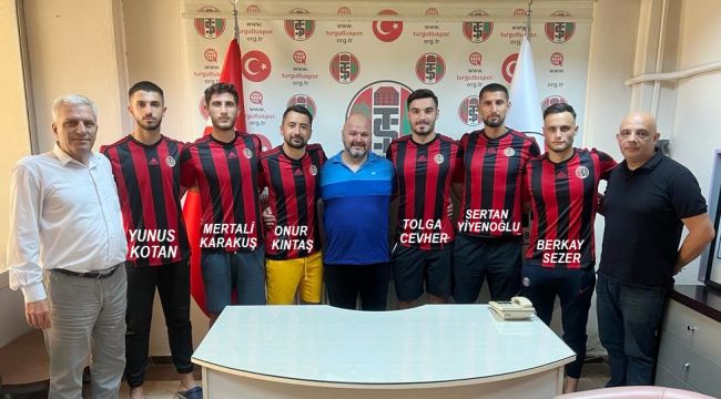 TURGUTLUSPOR’DA 6 İMZA