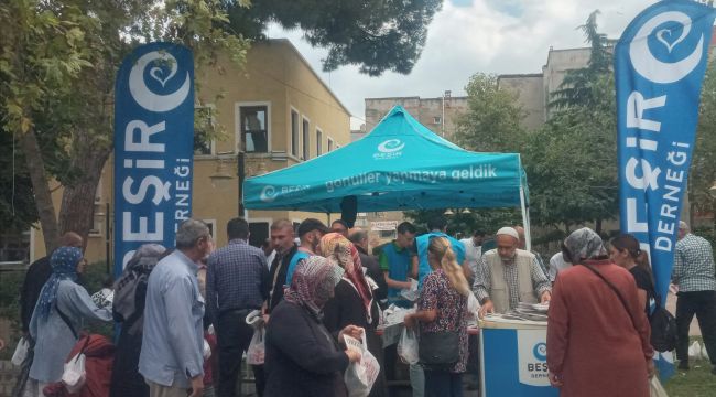 Beşir Derneğinden Kandil ikramı