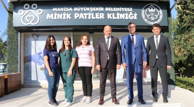 Büyükşehir patili dostların yanında