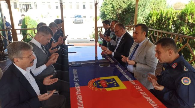 Jandarma’nın yeni araçları için kurban kesildi