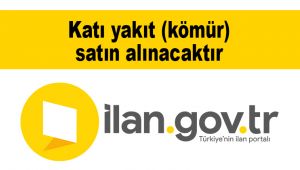 Katı yakıt (kömür) satın alınacaktır