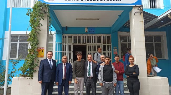 Kaymakam Kapankaya özel öğrencilerle buluşu