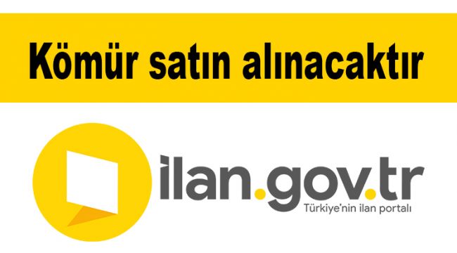 Kömür satın alınacaktır