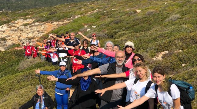TURBELDAK ekibi Azmak-Sığacık parkurunu tamamladı