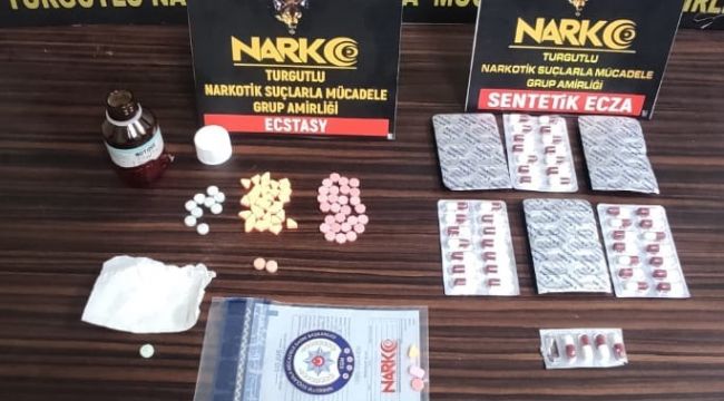 Turgutlu’da bir adrese uyuşturucu baskını; 1 kişi tutuklandı