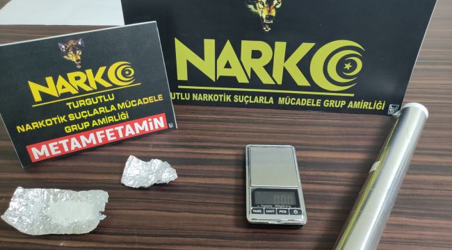 Turgutlu’da uyuşturucu satıcısı 1 şüpheli tutuklandı
