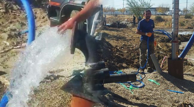Günde 1500 ton su basacak