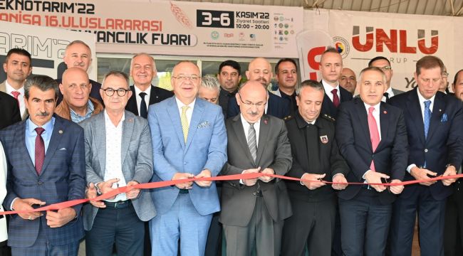 Manisa’da Tarım ve Hayvancılık Fuarı açıldı