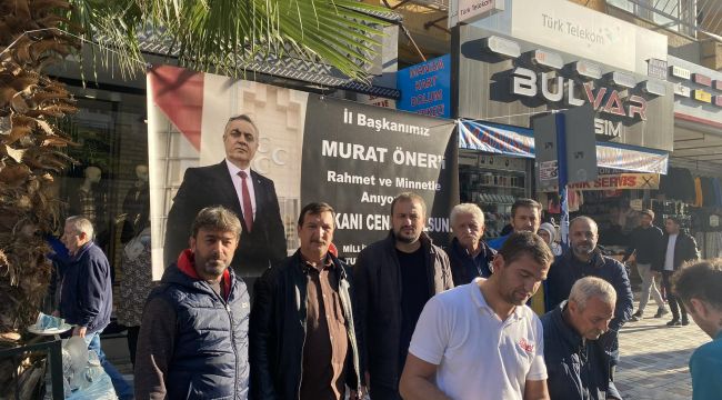 Turgutlu’da MHP İl Başkanı Öner için pilav hayrı yapıldı