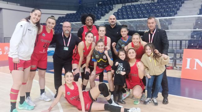 Kadın Basketbol Takımı İstanbul’dan galibiyetle döndü