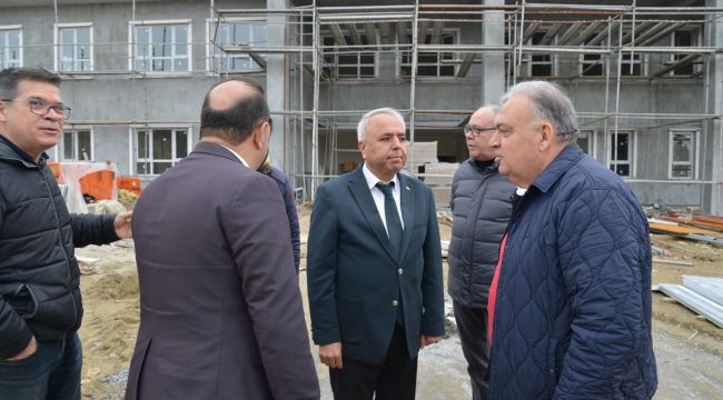 TURGUTLU'DA TOBB TARAFINDAN YAPILAN ANAOKULU İNŞAATI İLERLİYOR