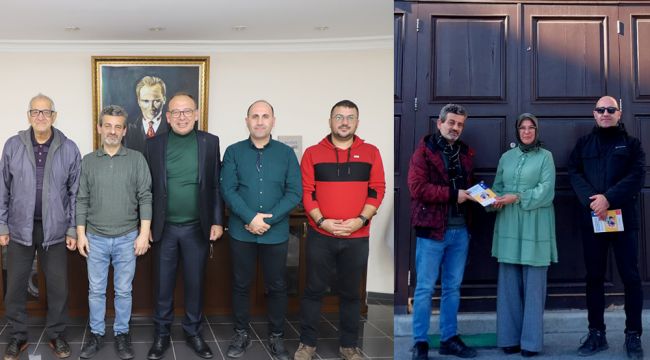 Turgutlu Gazeteciler Cemiyeti’nden ziyaretler