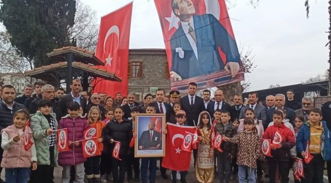 Atatürk'ün Turgutlu’ya gelişinin 100. Yıldönümü törenle kutlandı