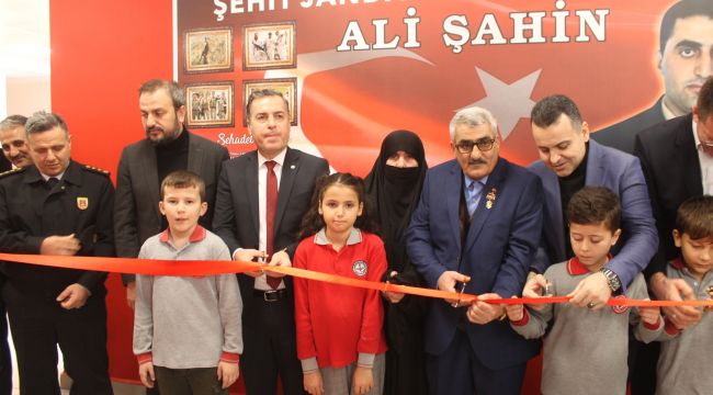 Şehidin isminin verildiği okulda ilk karne heyecanı