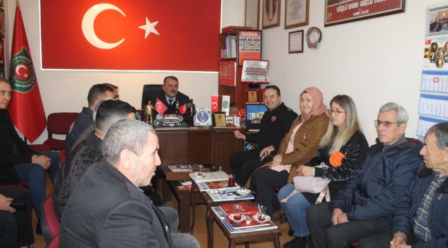 Tuğgeneral Zafer Tombul Turgutlu’da Şehit aileleri ve Gazilerle bir araya geldi