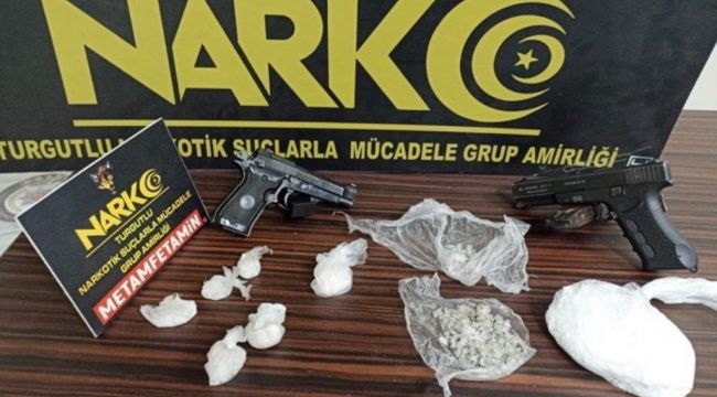 Turgutlu’da uyuşturucu operasyonu 2 kişi tutuklandı
