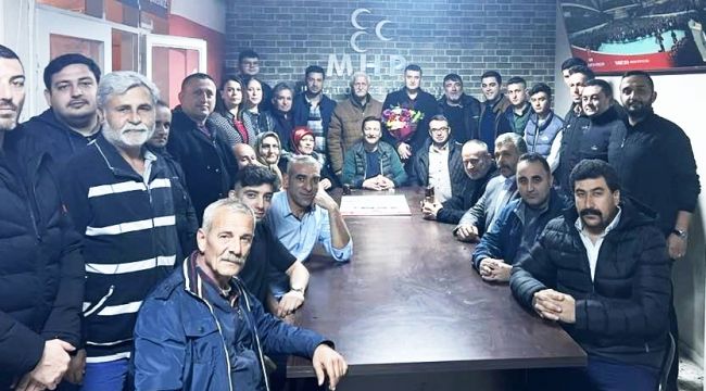 MHP Turgutlu teşkilatı isimsiz kahramanları ağırladı