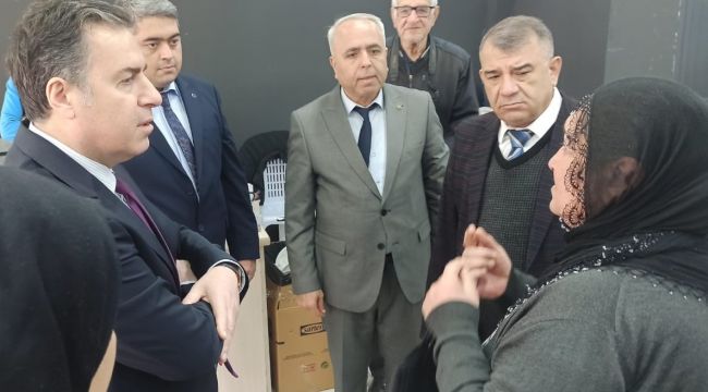 Turgutlu’da depremzedeler için ‘Sosyal Market’ açıldı