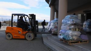 Turgutlu'da giden yardımlar Adıyaman'da dağıtıma başladı