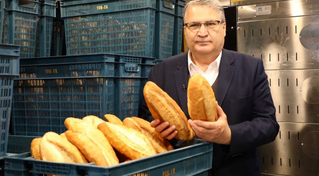 Halk ekmek üretimine başlandı
