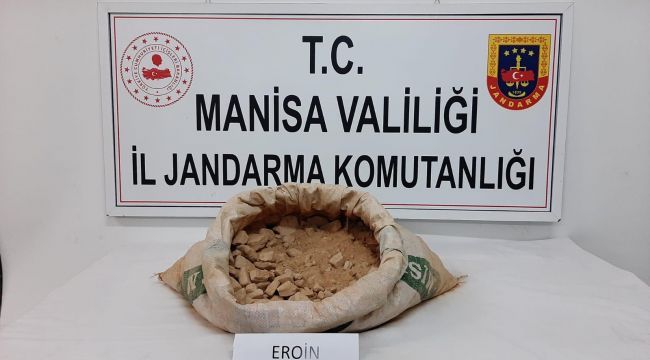 Turgutlu'da eroin operasyonu 3 tutuklama