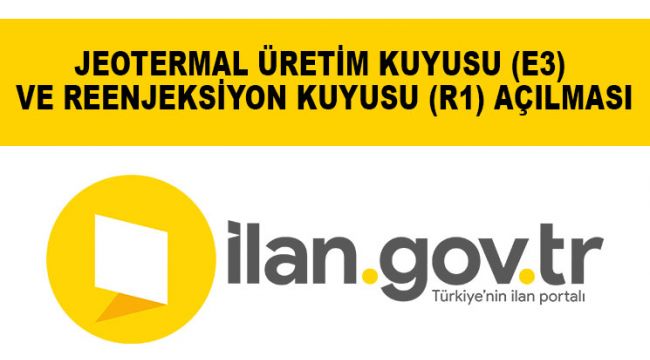 1 adet 600 mt jeotermal üretim sondaj kuyusu(E3) ve 1 adet 600 mt re-enjeksiyon kuyusu(R1) açılması yapılacaktır