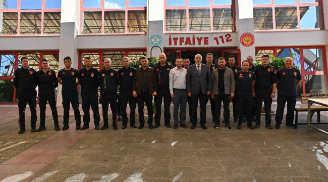 Başkanvekili Palabıyık&#039;tan Nöbetçi Birimlere Bayram Ziyareti