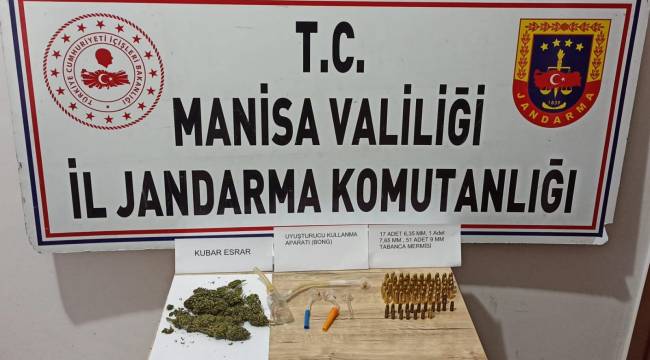Jandarma'dan Salihli'de Uyuşturucu Operasyonu