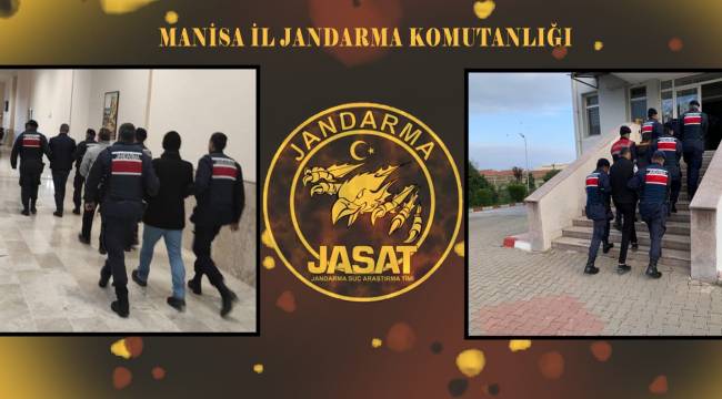 Manisa'da Aranan 13 Kişi Yakalandı