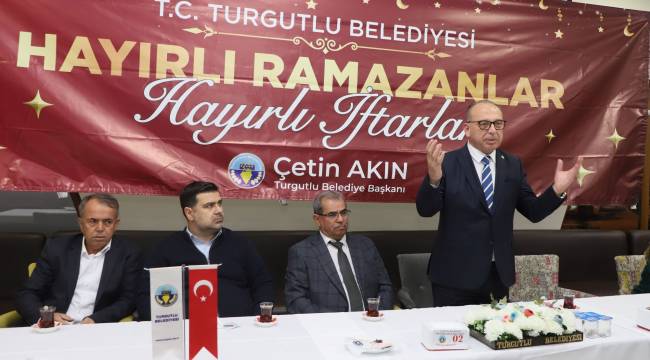 Turgutlulu Muhtarlar İftar Sofrasında Buluştu